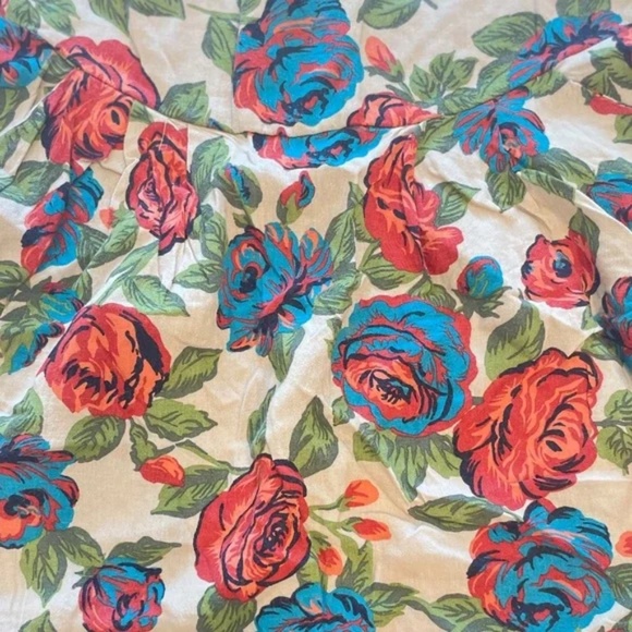 A Is For Audrey | 90s Y2K Floral Mini Skirt – Made in USA, Paper Label – Size S - Picture 12 of 12